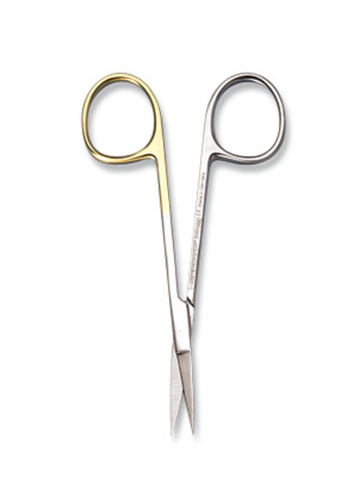 Dissecting scissors with microsection straight 1 piece