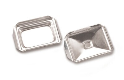 Einbettformen aus Metall, 7 x 7 mm 10 Stk
