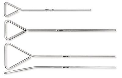 Petri dish spatula Drigalski angled 1 piece