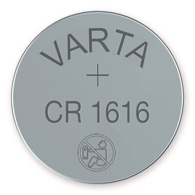 Pila a bottone Varta, CR 1616, 55 mAh 1 pezzo