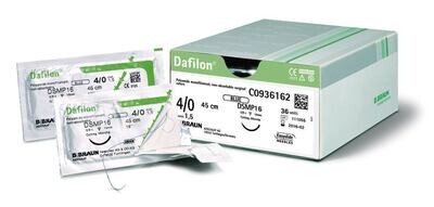 Suture material Dafilon® needle-thread combination, 5/0 12 pcs