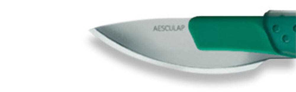 Bisturí Aesculap® estéril, 24 10 uds.