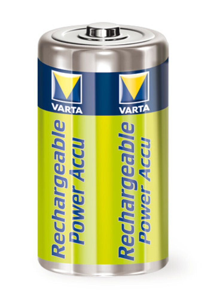 Battery rechargeable, Mono/D, 3000 mAh 2 pcs