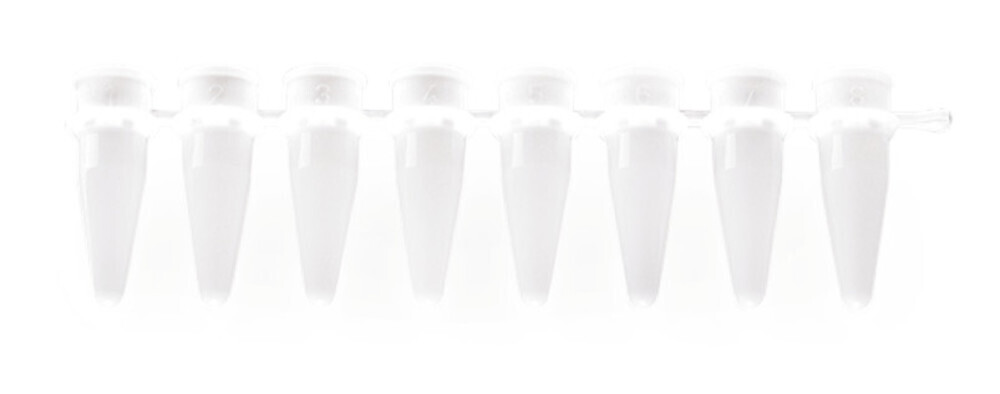 PCR strips 8 Real Time 125 pcs