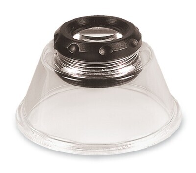 Loupe sur pied Mini, 10 fois 1 pièce
