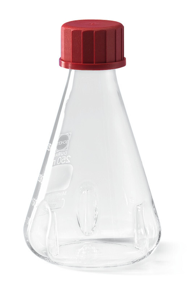 Chicane flasks ROTILABO® with screw cap, 250 ml 1 piece