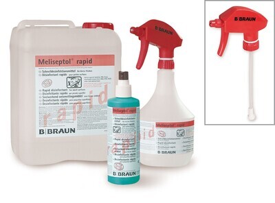 Surface disinfectant Meliseptol® rapid, Bottle (without nozzle), 1 l