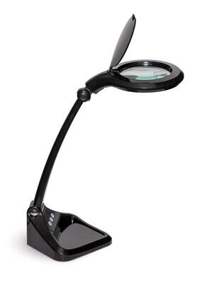 Lámparas de aumento LED compactas, negras 1 pieza