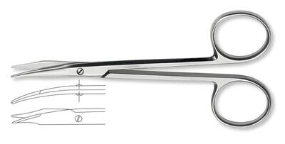 Dissecting scissors Stevens blunt curved 1 piece