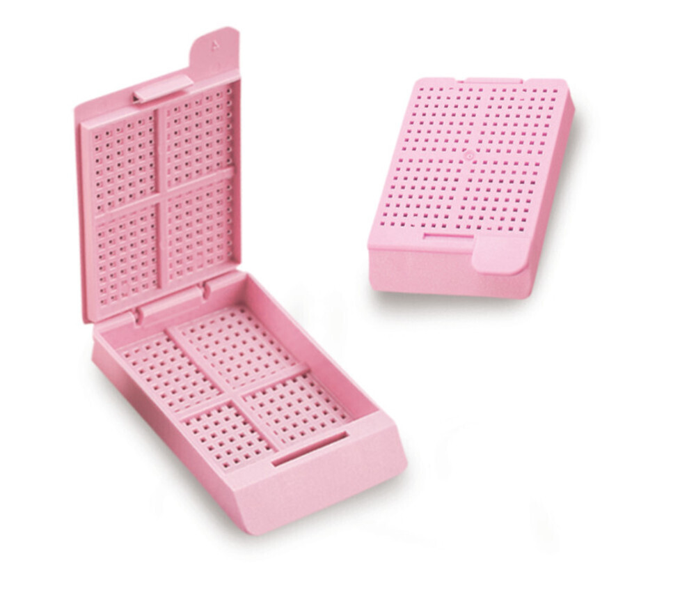 Biopsy Embedding Cassettes Swingsette, pink 500 pcs