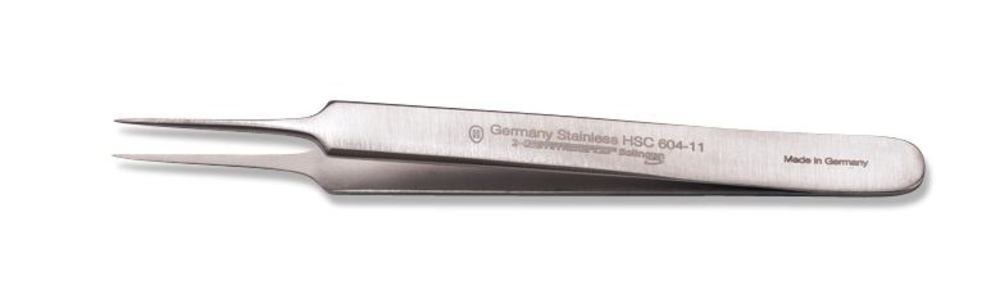 Micro tweezers straight, no. 5, 110mm, 0.15mm 1 pc