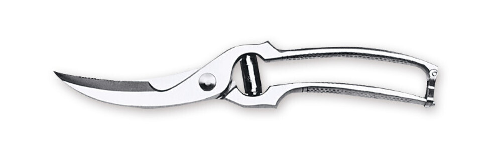 Universal scissors curved shape with buffer spring 1 piece