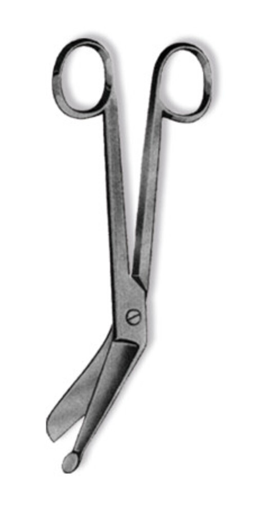 Special scissors LISTER bandage scissors angled 1 piece