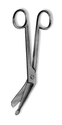 Special scissors LISTER bandage scissors angled 1 piece