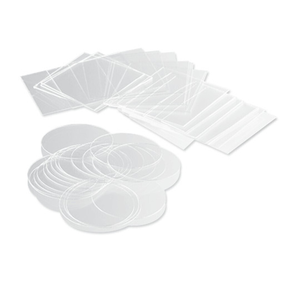 Cover slips thickness 1.5H, 18 x 18 mm, 2000 pieces 2000 pieces