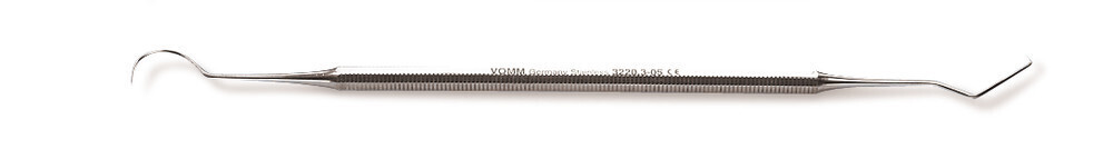 Preparation probe, curved 1 piece