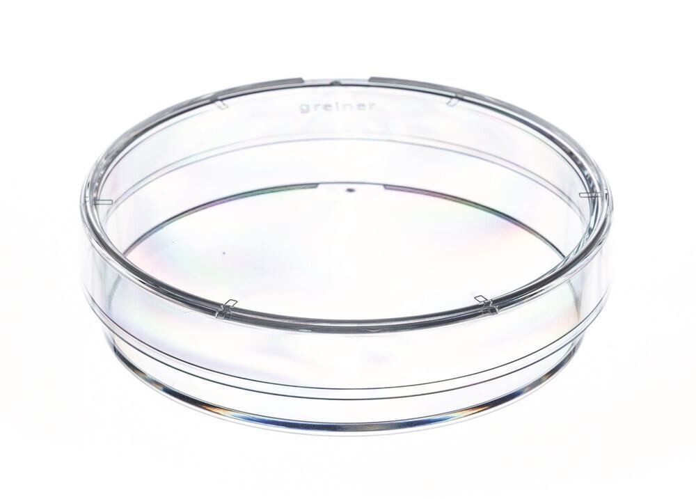 Petri dishes with aeration lugs, 60 x 15 mm, Non-sterile 600 pcs