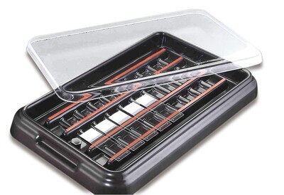 Farbkammer StainTray Deckel transparent, Gesch. Vorderseite, 20 Folien 1 Stck