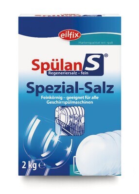 Sale rigenerante per lavastoviglie Grana fine, 0,1-1,6 mm 2 kg