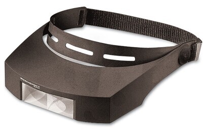 Headband magnifier, 2-way 1 piece