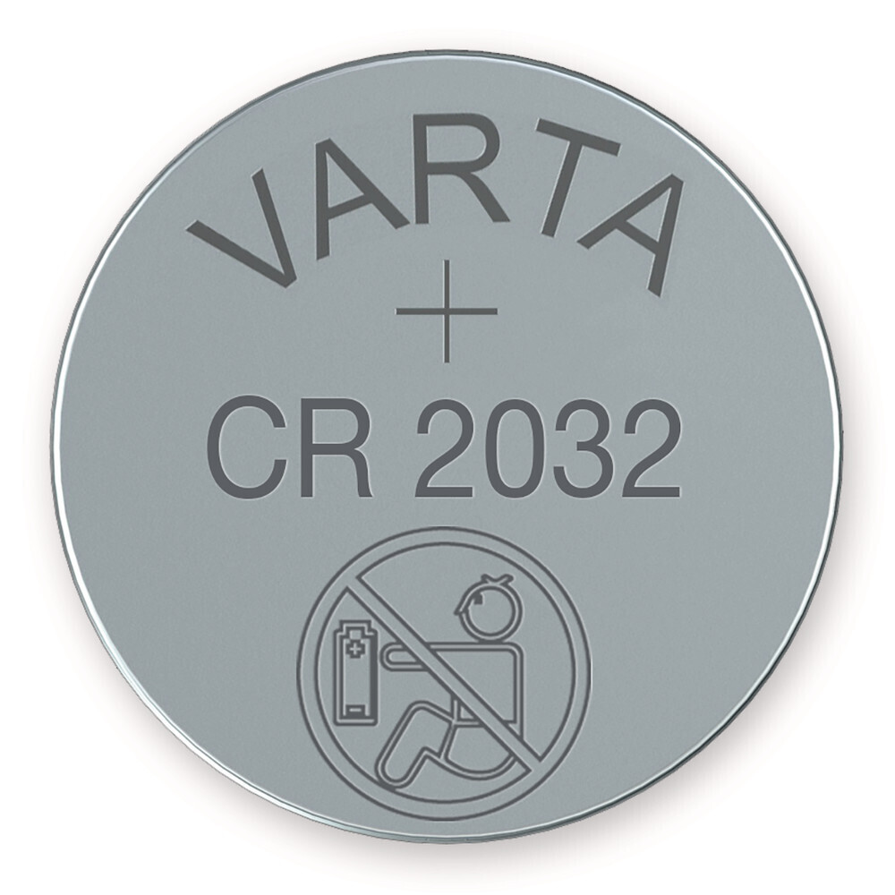 Button cell Varta, CR 2032, 230 mAh 1 Piece
