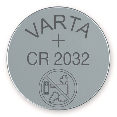 Pile bouton Varta, CR 2032, 230 mAh 1 pièce