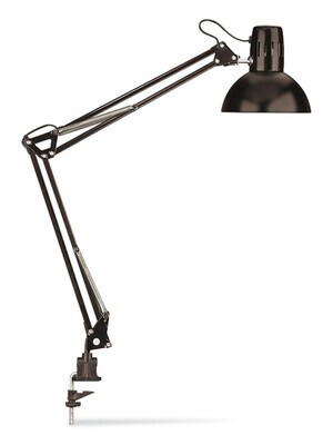 Lampade da tavolo Studio con base a morsetto, nero 1 Pezzo
