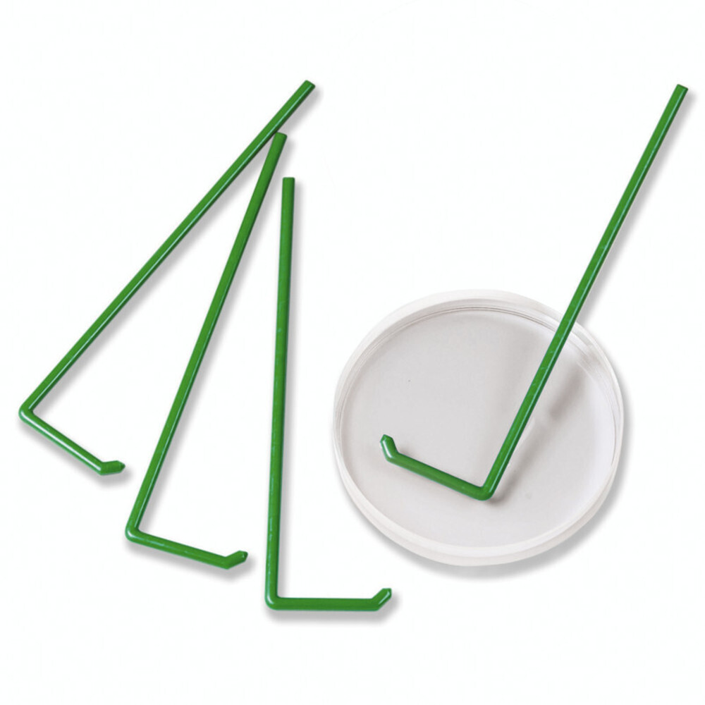 Petri dish spatula L-shaped, individually 500 pieces
