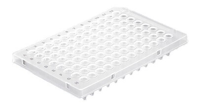 Piastre PCR 96 pozzetti, standard, mezzo telaio 50 pz