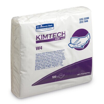 Einweg-Reinigungstücher KIMTECH® Pure W4 Nicht für den Reinraum geeignet, 7646 100 Stück