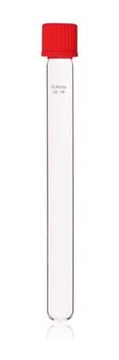 Culture tubes with screw cap DURAN® glass, 30 ml, height, 180 mm 50 pieces
