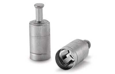 Closing caps LABOCAP with handle for 17/18 mm, silver 100 pcs