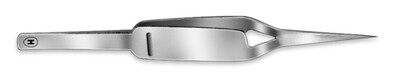 Micro tweezers special shape crossed 1 piece