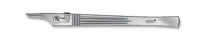 Manche de bistouri BAYHA®, plein, manche nervuré, 160 mm 1 pièce