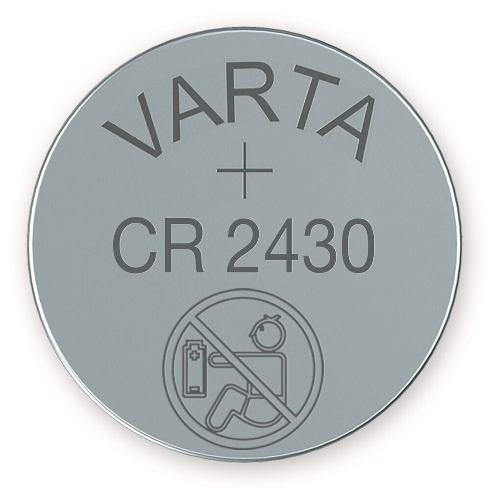 Button cell Varta, CR 2430, 280 mAh 1 Piece