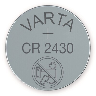 Pila a bottone Varta, CR 2430, 280 mAh 1 Pezzo