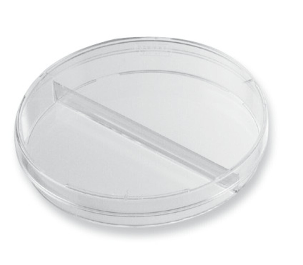 Petri dishes divided into 2 compartments, Sterile 480 pieces
