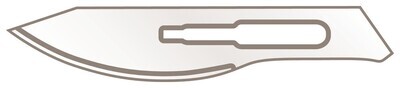 Lames de bistouri pour manche n° 4, 24 10 pièces
