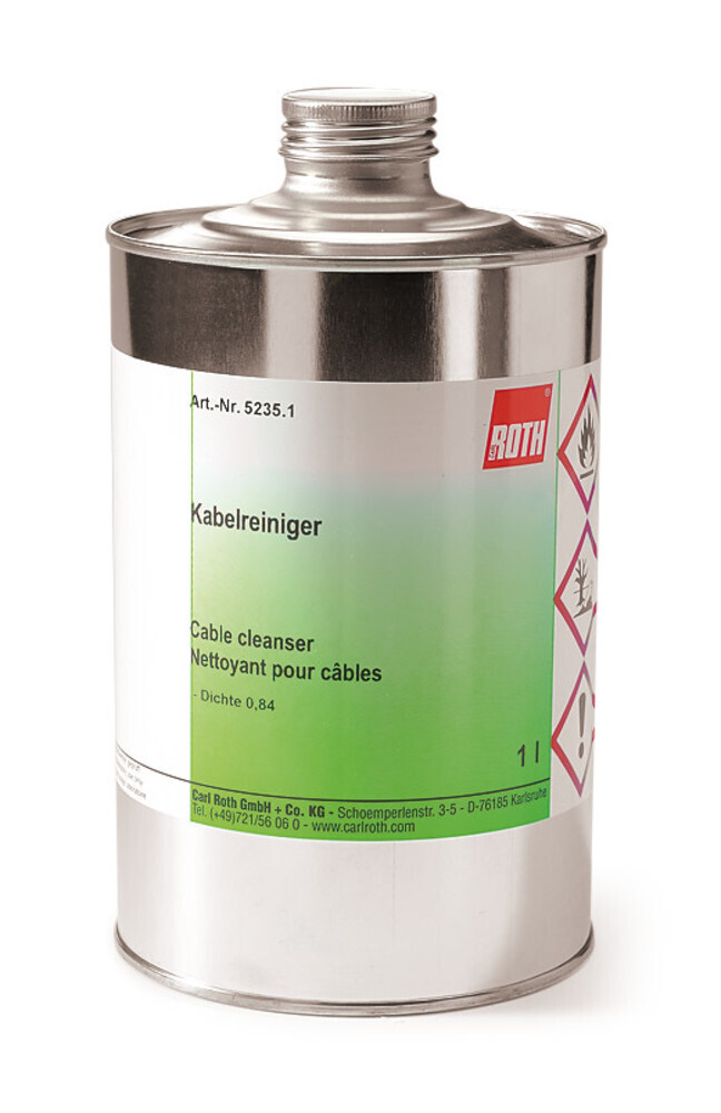 Cleaning agent cable cleaner 1 liter