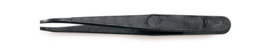 Tweezers plastic Curved flat point 3 pcs