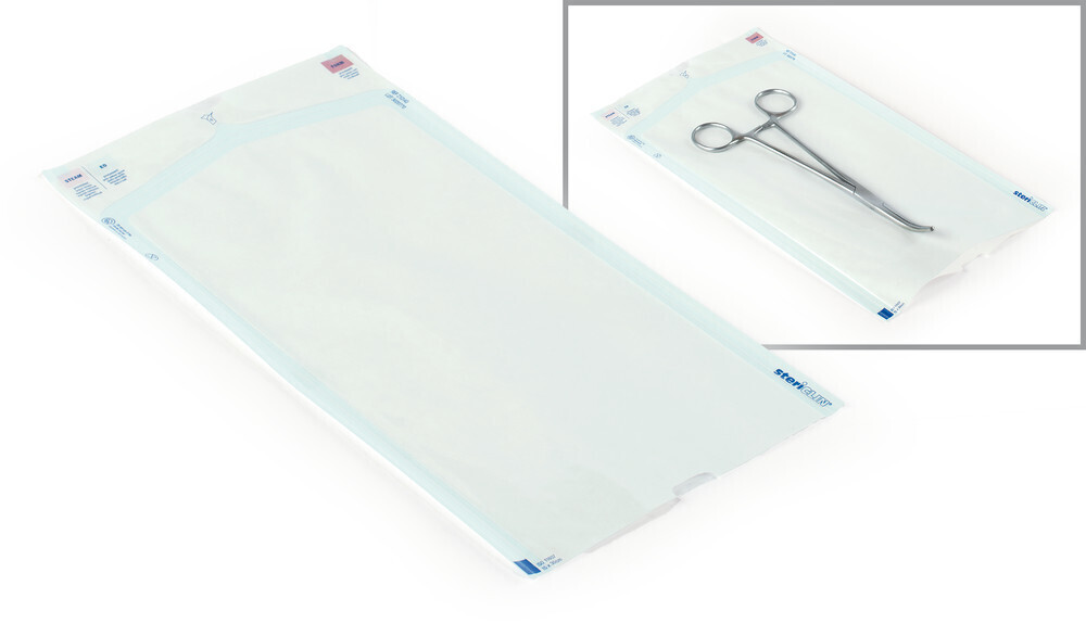 Sachet de stérilisation stericlin®, 250 x 125 mm 2000 pièces