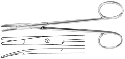 Tijeras de disección Kilner/Ragnell, 120 mm 1 pieza