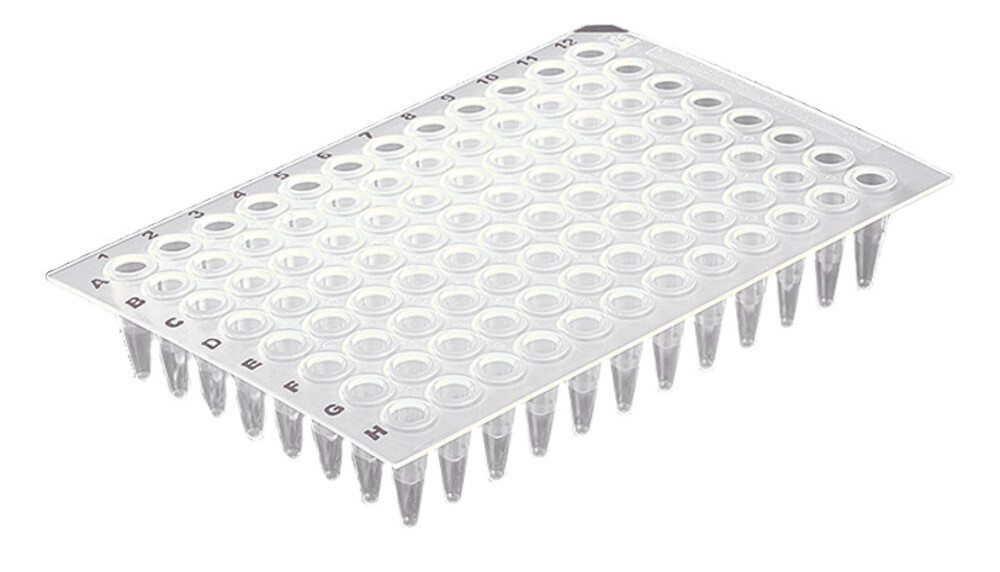 Plaques PCR 96 puits, Standard, sans support 50 pcs