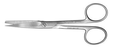 Scissors Physiology straight RMH, sharp/blunt, 145 mm 1 pc