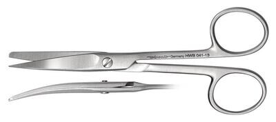 Scissors Physiology curved RMH, 130 mm 1 piece