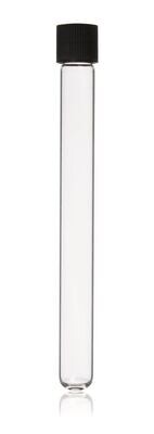 Culture tubes with screw cap Lime soda glass, 30 ml, height, 180 mm 100 pieces
