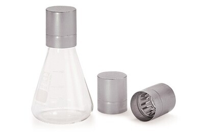 Bouchons de fermeture LABOCAP, Gesch. avant, 37/39 mm, argent 10 pcs