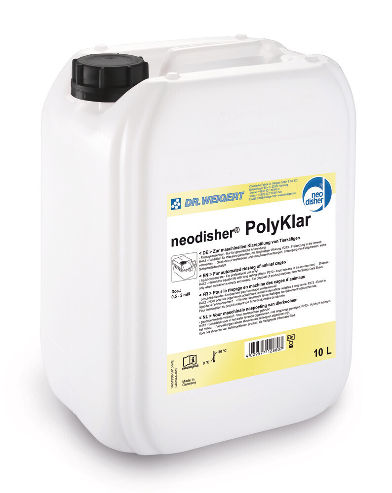 Limpiador lavavajillas neodisher® PolyKlar 10 Litros