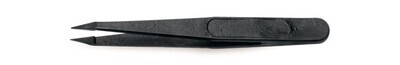 Tweezers plastic straight pointed, 0.3 mm 3 pcs