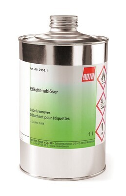 Reinigungsmittel Etikettenentferner 1 Liter